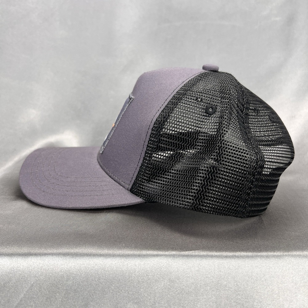 Leatt‎ Trucker Hat Explore Your Limits Gray Black Mesh Outdoor Moto Snapback Cap - Picture 6 of 11